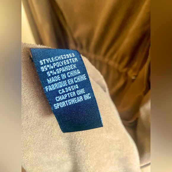 Jules & Leopold Beige Faux Suede Cardigan Blazer Light Jacket Cinch Waist 1X XL - Picture 5 of 13